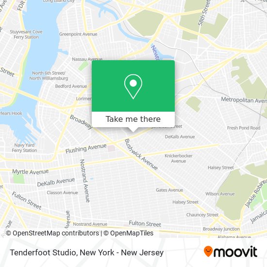 Mapa de Tenderfoot Studio
