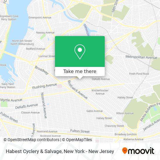 Habest Cyclery & Salvage map