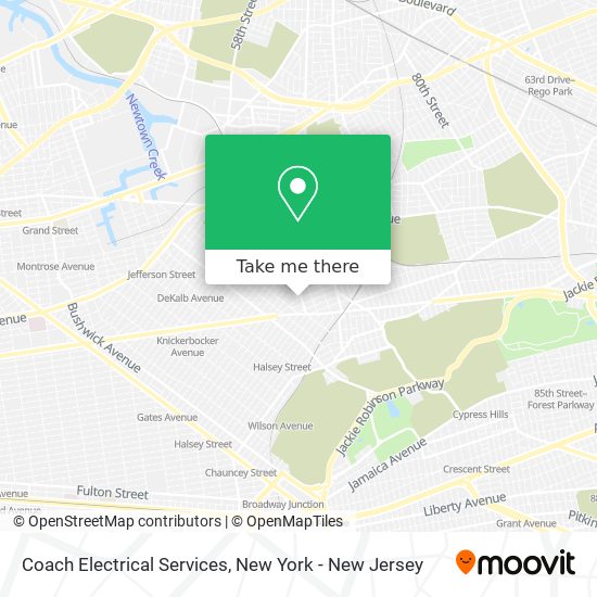 Coach Electrical Services map