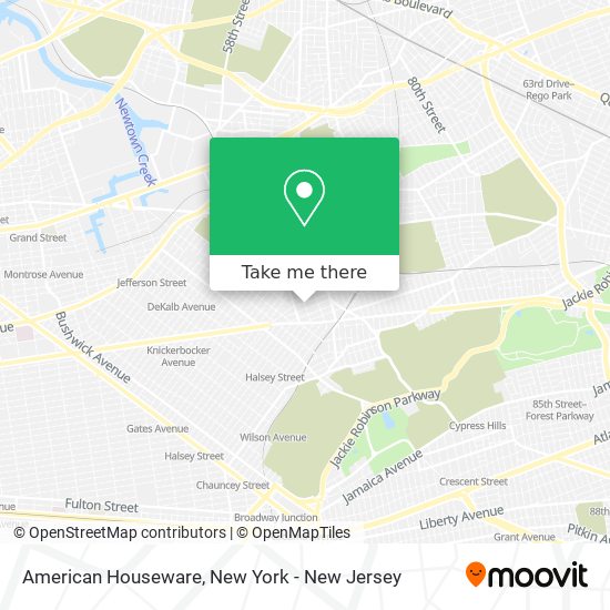 Mapa de American Houseware