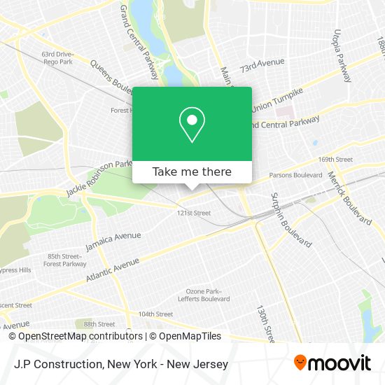 Mapa de J.P Construction