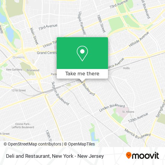 Deli and Restaurant map
