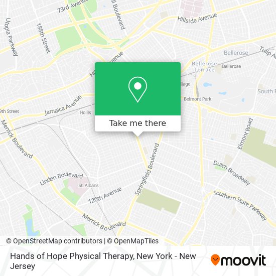 Hands of Hope Physical Therapy map