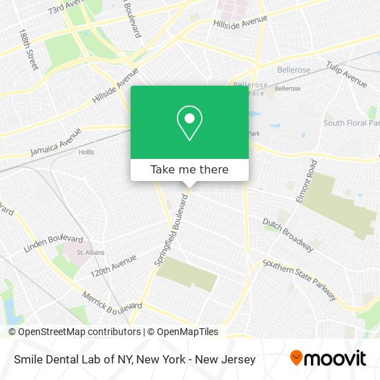 Mapa de Smile Dental Lab of NY