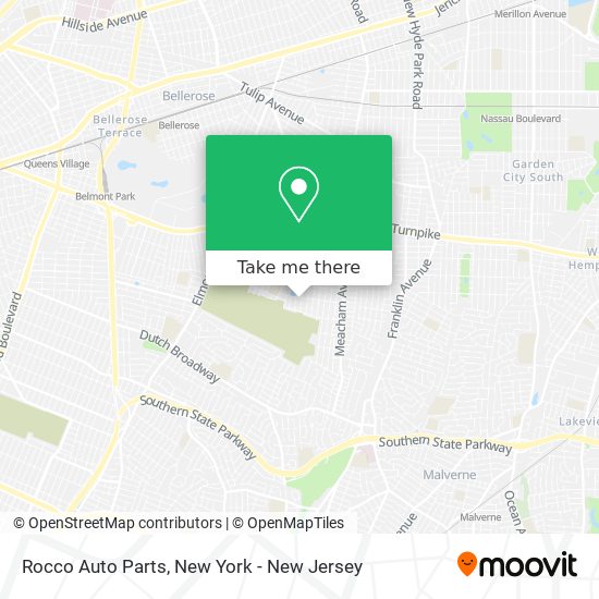 Mapa de Rocco Auto Parts