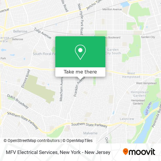MFV Electrical Services map