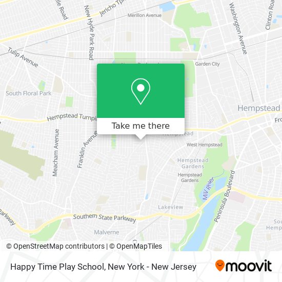 Happy Time Play School map