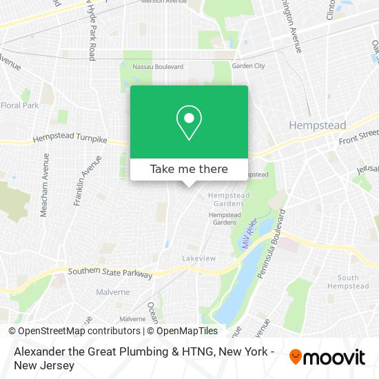 Mapa de Alexander the Great Plumbing & HTNG