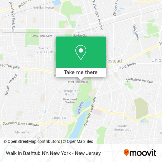 Walk in Bathtub NY map