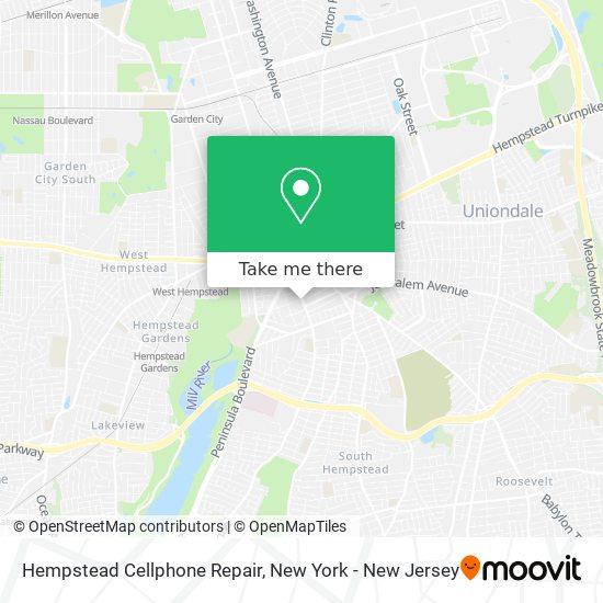 Mapa de Hempstead Cellphone Repair