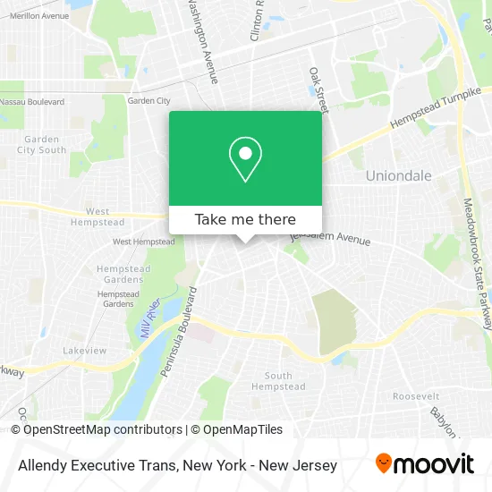Allendy Executive Trans map