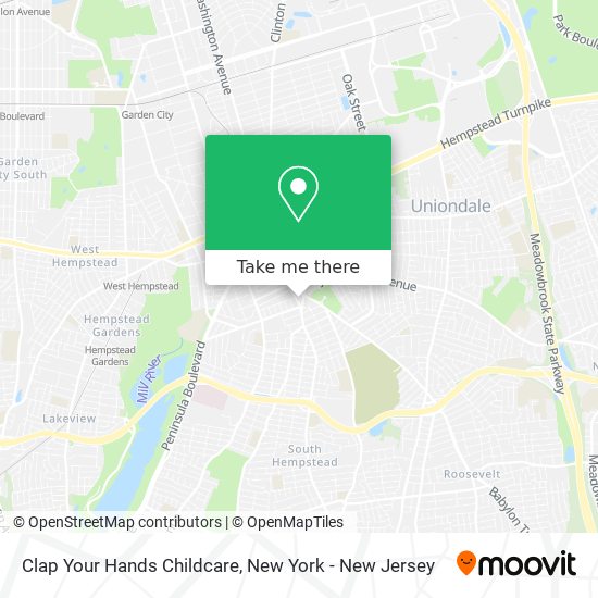 Clap Your Hands Childcare map