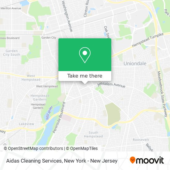 Mapa de Aidas Cleaning Services
