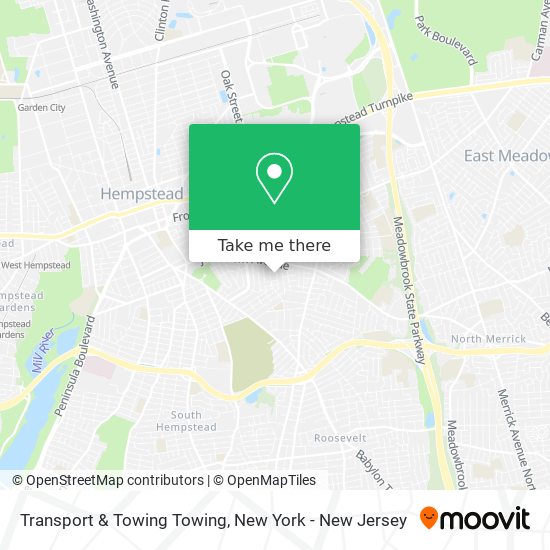 Transport & Towing Towing map
