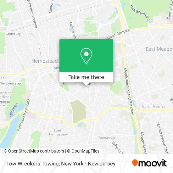 Tow Wreckers Towing map