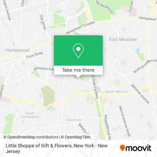 Little Shoppe of Gift & Flowers map