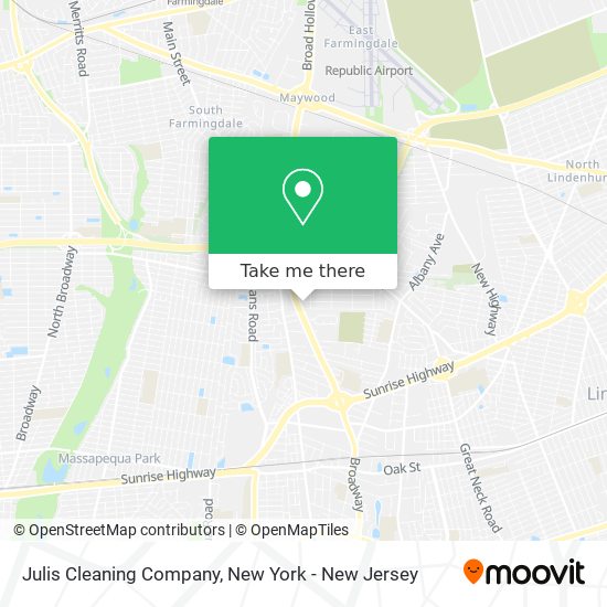 Julis Cleaning Company map
