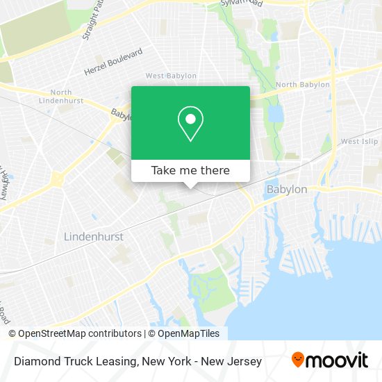 Diamond Truck Leasing map