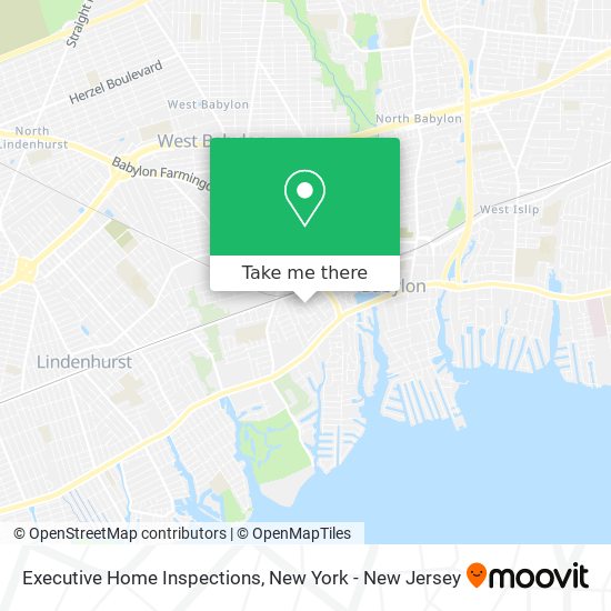 Executive Home Inspections map