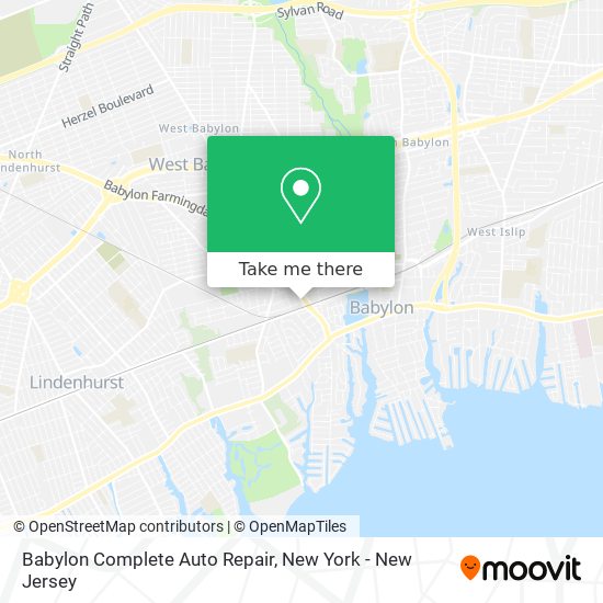 Mapa de Babylon Complete Auto Repair