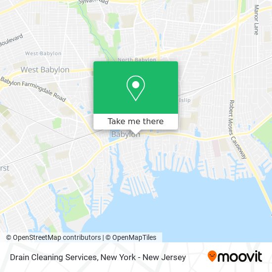 Drain Cleaning Services map