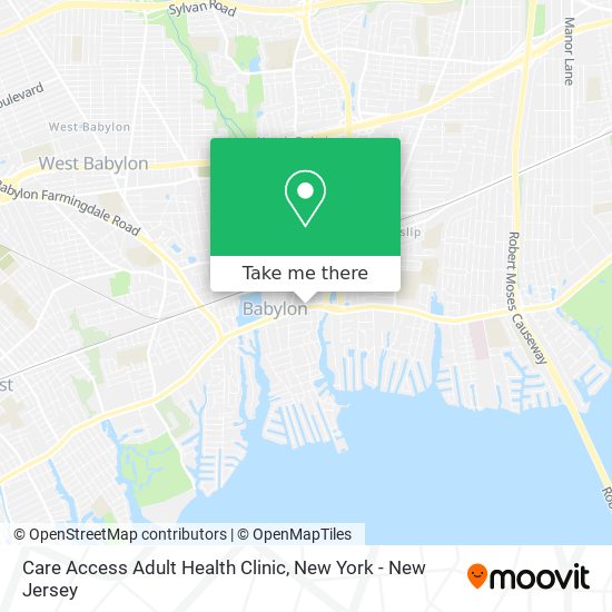 Care Access Adult Health Clinic map