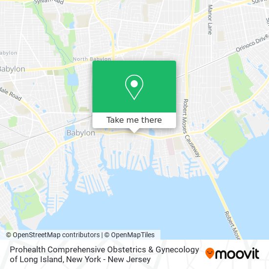 Prohealth Comprehensive Obstetrics & Gynecology of Long Island map