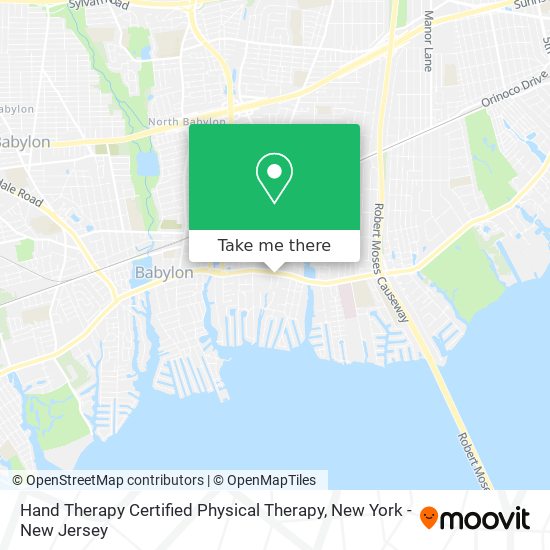 Hand Therapy Certified Physical Therapy map