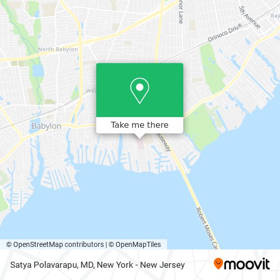 Mapa de Satya Polavarapu, MD