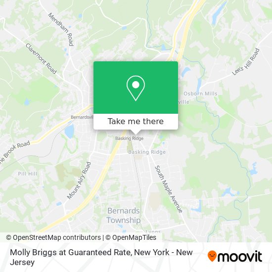 Mapa de Molly Briggs at Guaranteed Rate