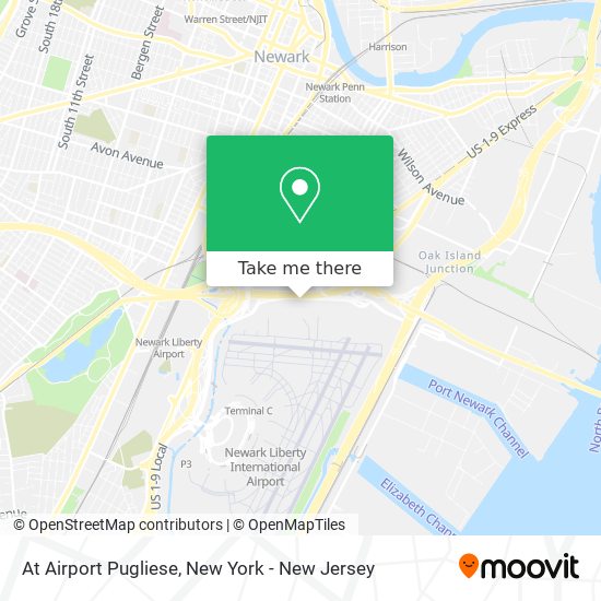 Mapa de At Airport Pugliese