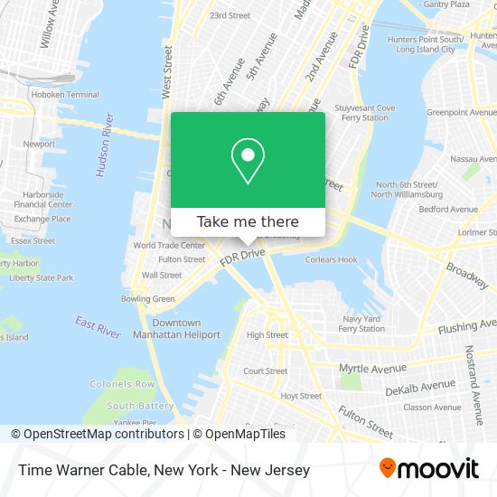 Time Warner Cable map