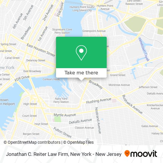 Jonathan C. Reiter Law Firm map