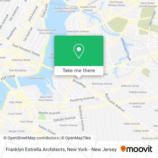 Franklyn Estrella Architects map