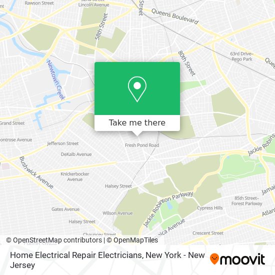 Home Electrical Repair Electricians map