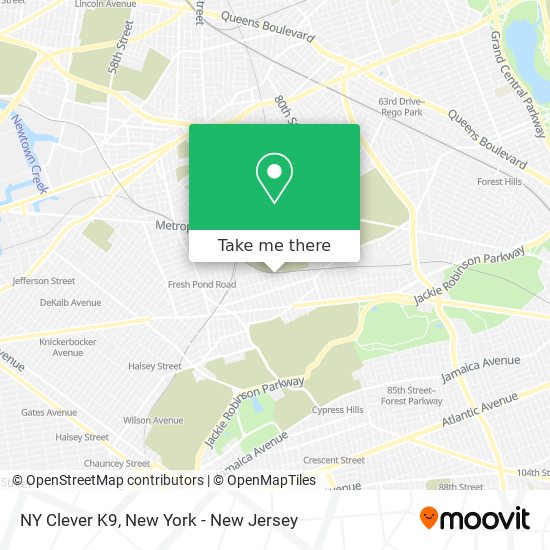 Mapa de NY Clever K9