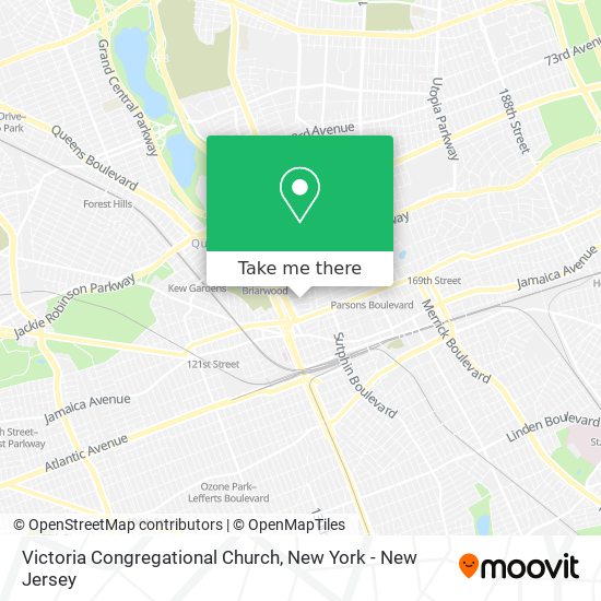 Mapa de Victoria Congregational Church