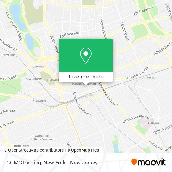 GGMC Parking map