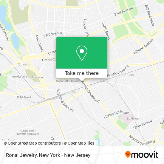 Ronal Jewelry map