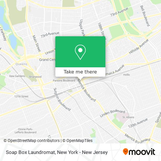 Mapa de Soap Box Laundromat