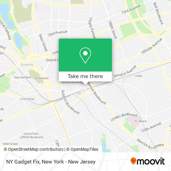 Mapa de NY Gadget Fix