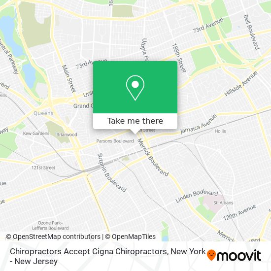 Mapa de Chiropractors Accept Cigna Chiropractors