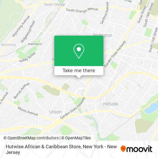 Hutwise African & Caribbean Store map