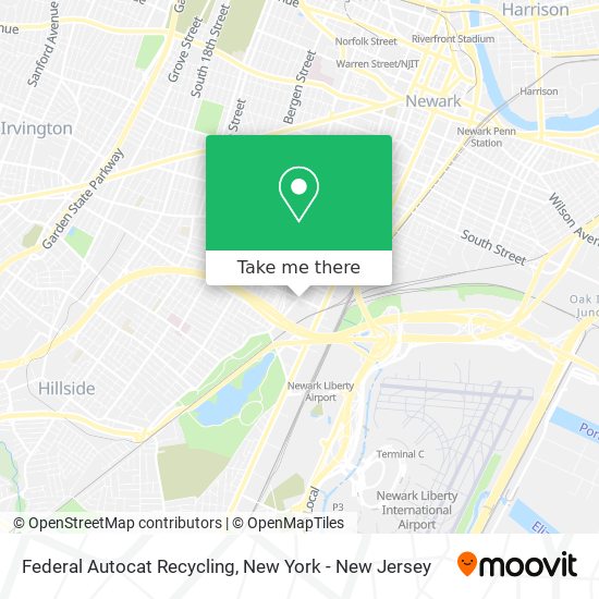 Mapa de Federal Autocat Recycling