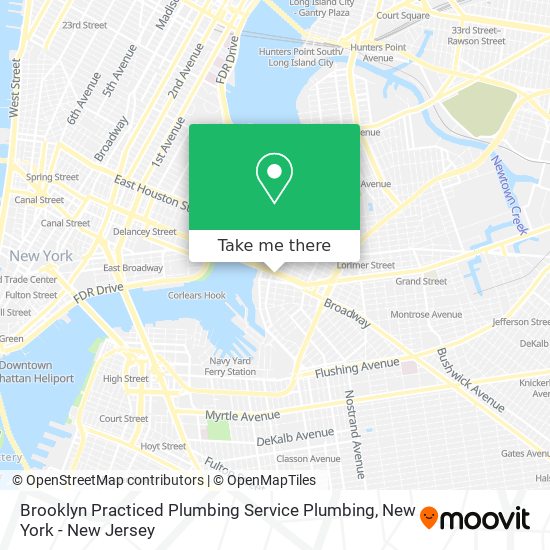 Brooklyn Practiced Plumbing Service Plumbing map