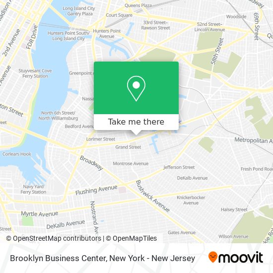 Mapa de Brooklyn Business Center