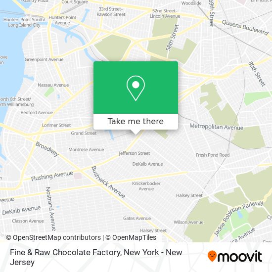 Fine & Raw Chocolate Factory map