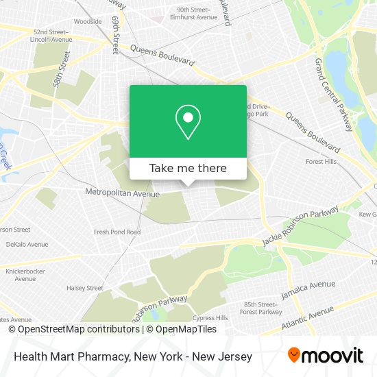 Health Mart Pharmacy map