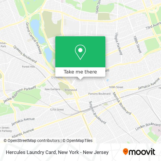 Hercules Laundry Card map