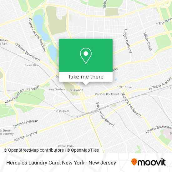 Hercules Laundry Card map